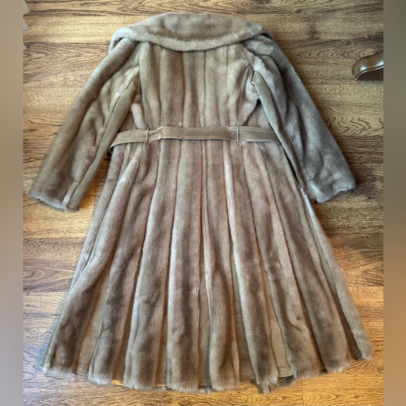 Vintage 1970s Lilli Ann Faux Fur Suede Jacket - Picture 14 of 14